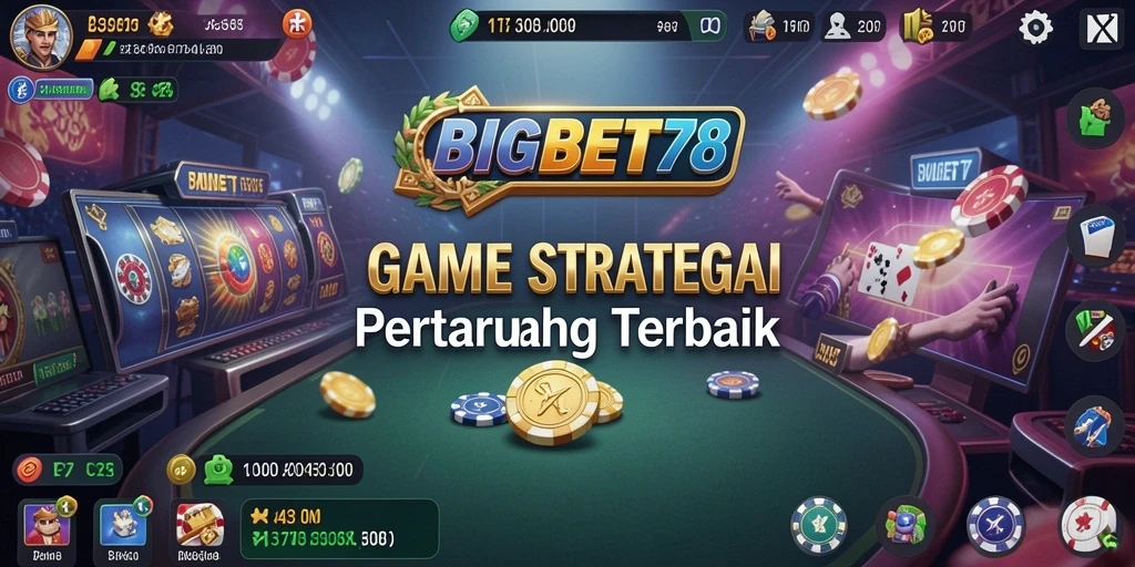 Tampilan gameplay seru dalam BIGBET78 yang memukau.