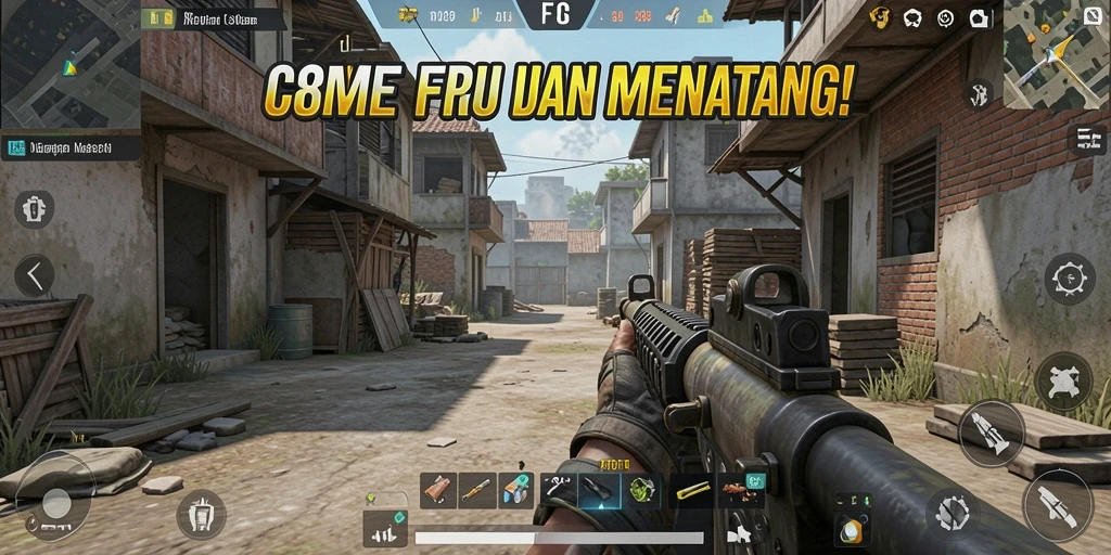 Cuplikan gameplay C8VIP yang mendebarkan dan penuh aksi.