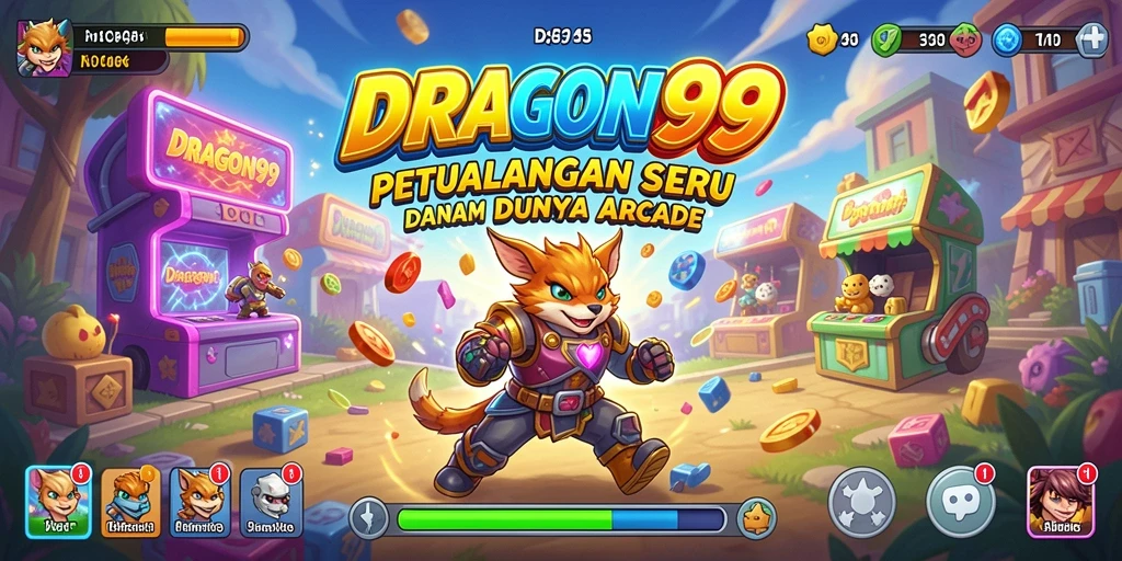Tampilan menarik dari gameplay seru DRAGON99.