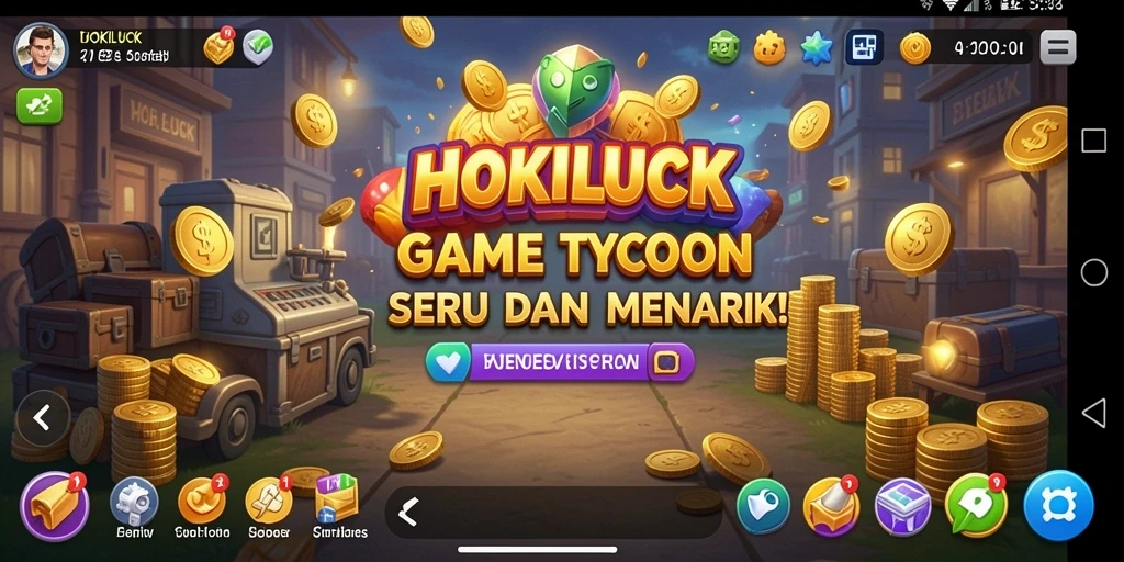 Tampilan gameplay HOKILUCK yang menarik dan penuh strategi.
