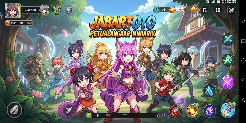 Screenshot menarik menampilkan karakter anime dalam aksi.