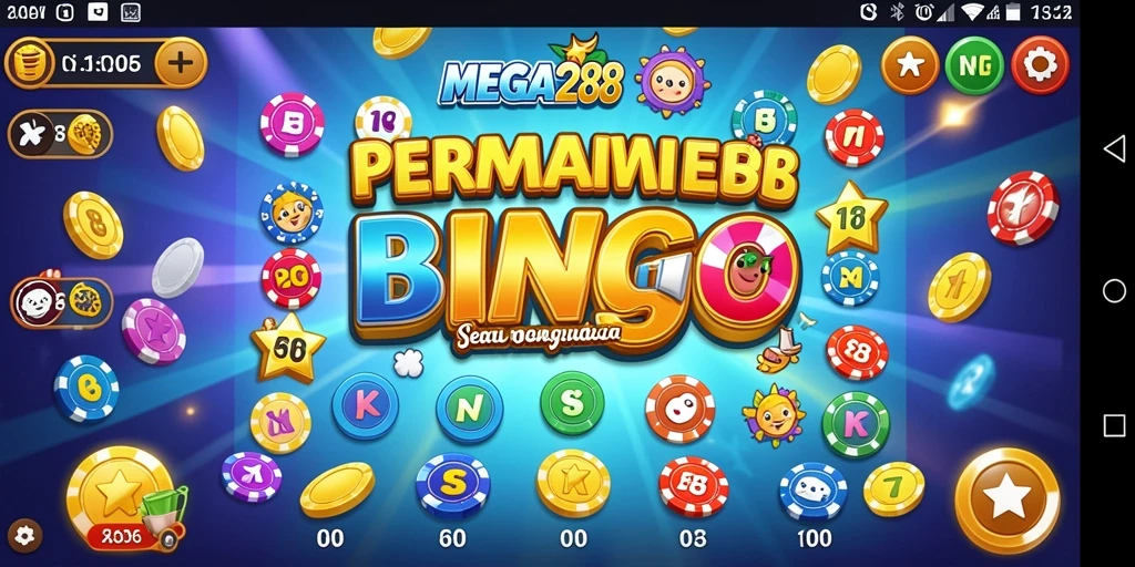Screenshot gameplay MEGA288 menampilkan suasana permainan Bingo yang seru.
