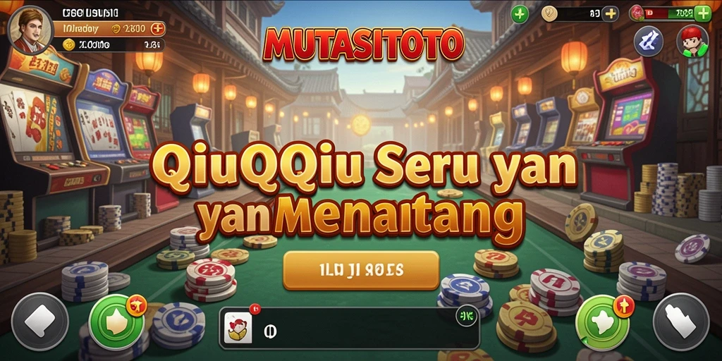Tampilan menarik dari gameplay MUTASITOTO saat bermain QiuQiu.