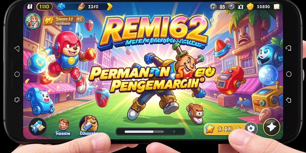 Tampilan gameplay seru dari permainan Arcade REMI62.