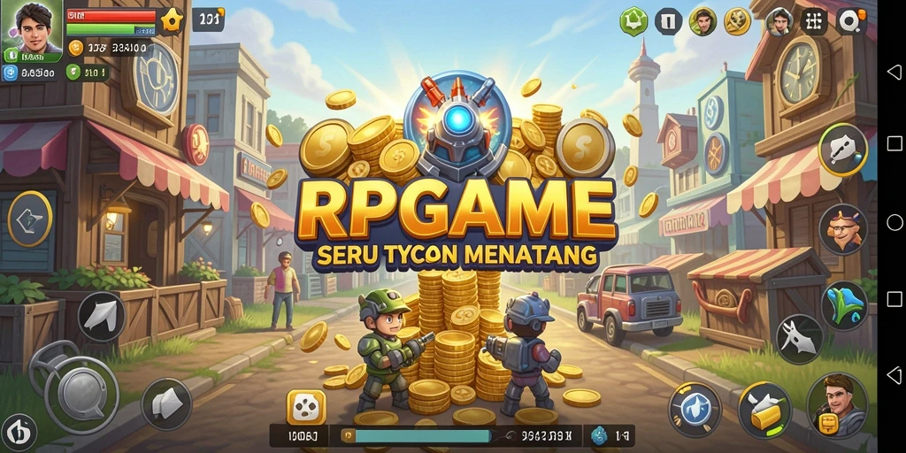 Tampilan menarik dari gameplay RPGAME yang penuh strategi.