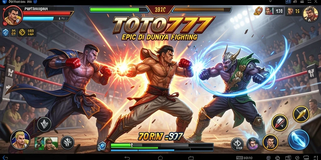 Tampilan menarik dari pertarungan epik dalam TOTO777.