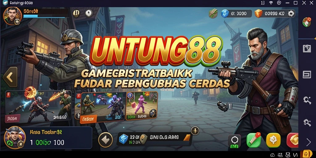 Screenshot menampilkan aksi gameplay strategis di UNTUNG88.