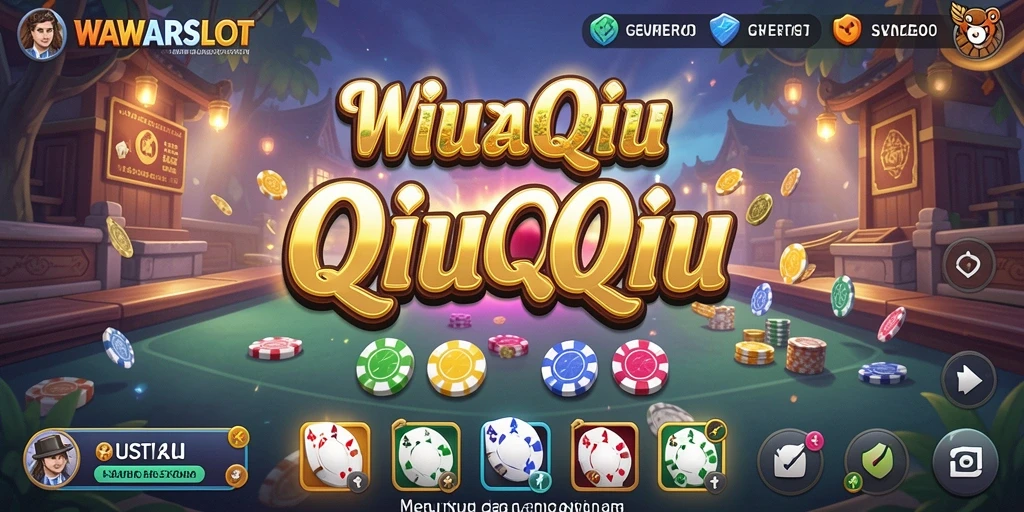 Tampilan gameplay QiuQiu yang seru di WAWARSLOT.